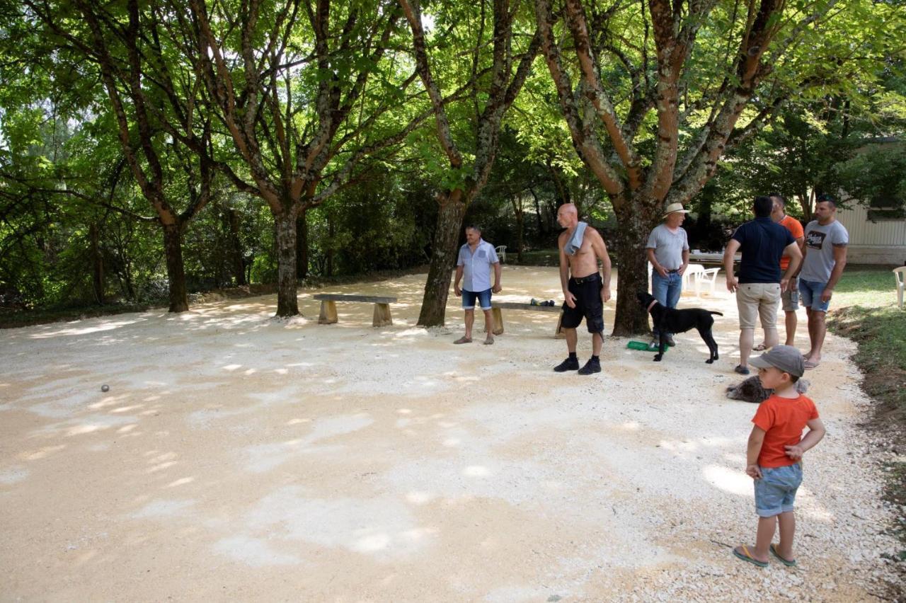 Camping Nature Le Valenty Mobil-Home-Dordogne Panoramique Clim Piscine Soturac Bagian luar foto