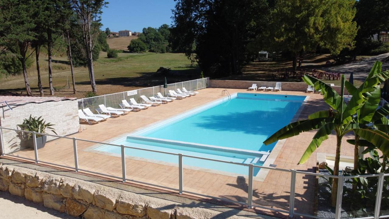 Camping Nature Le Valenty Mobil-Home-Dordogne Panoramique Clim Piscine Soturac Bagian luar foto