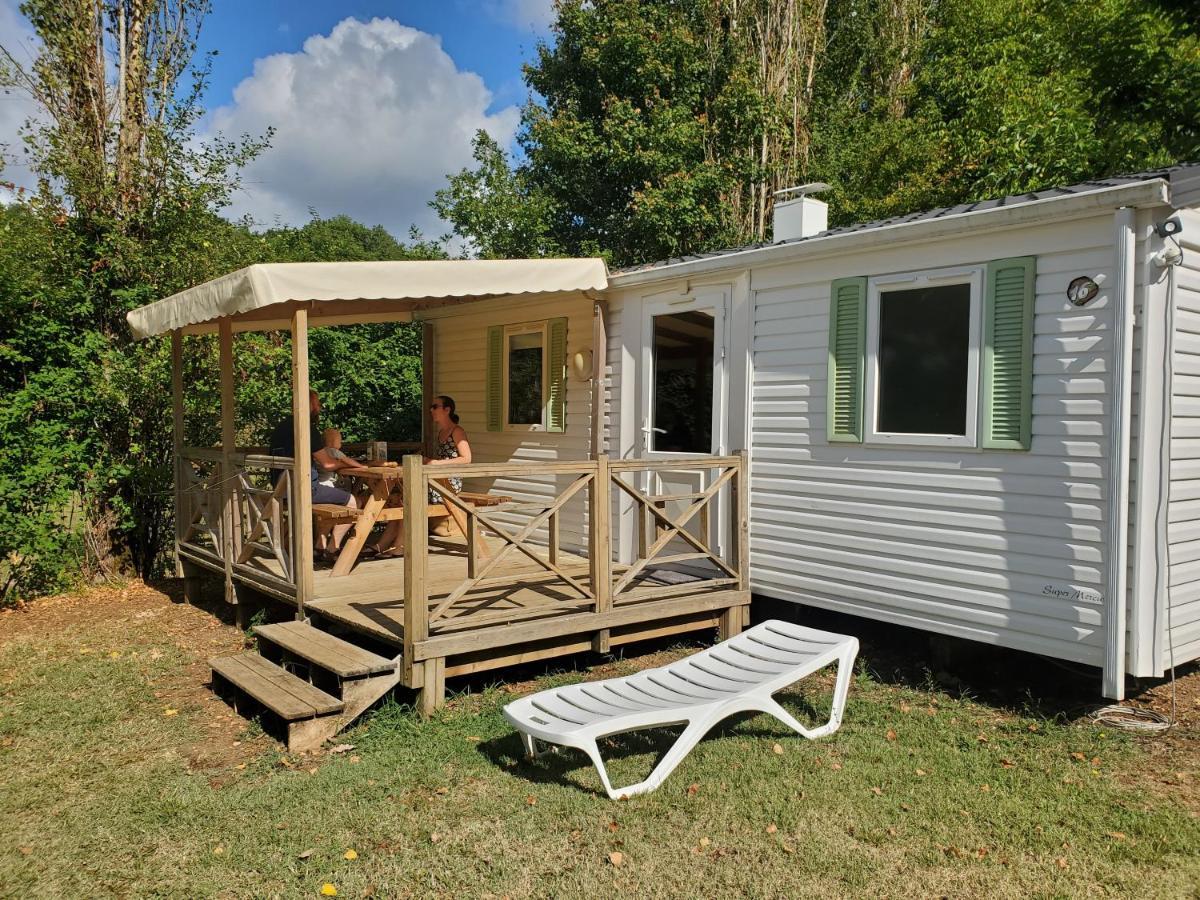 Camping Nature Le Valenty Mobil-Home-Dordogne Panoramique Clim Piscine Soturac Bagian luar foto