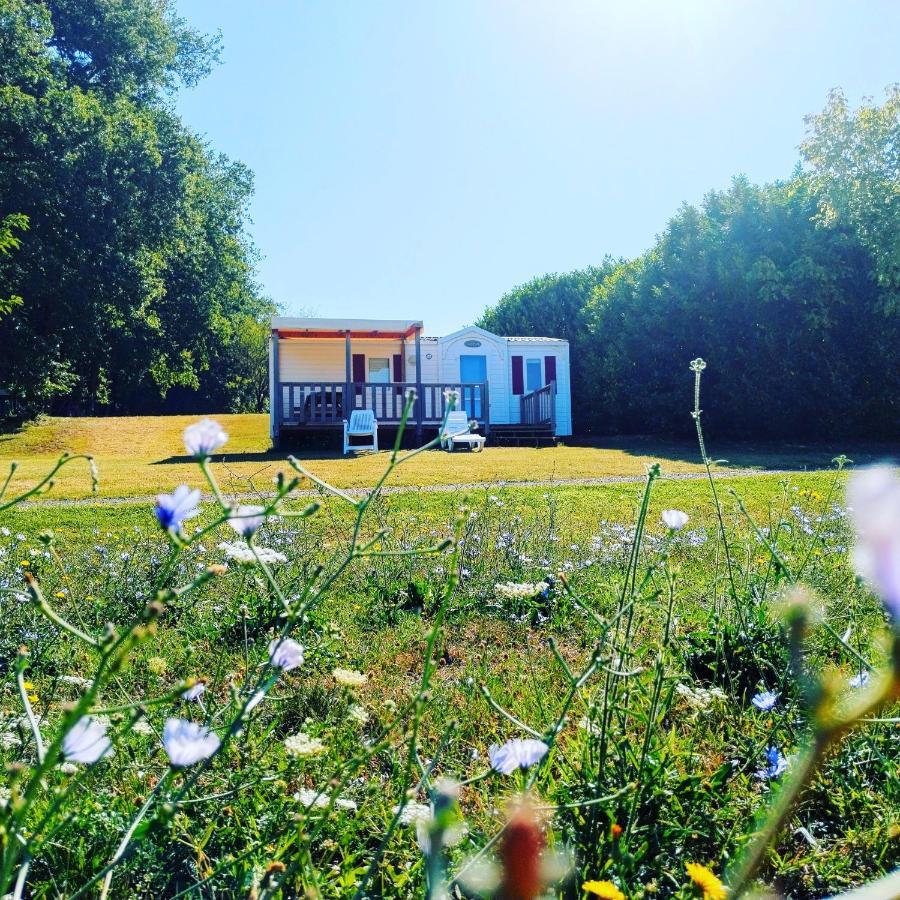 Camping Nature Le Valenty Mobil-Home-Dordogne Panoramique Clim Piscine Soturac Bagian luar foto