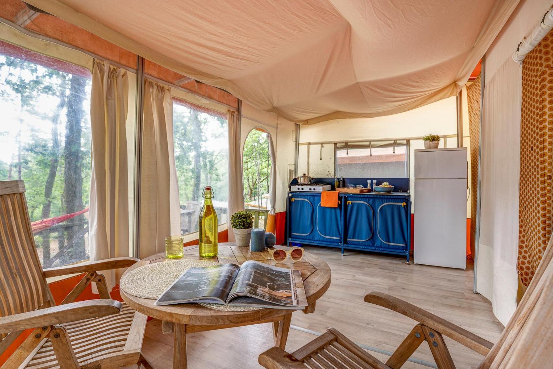 Camping Nature Le Valenty Mobil-Home-Dordogne Panoramique Clim Piscine Soturac Bagian luar foto
